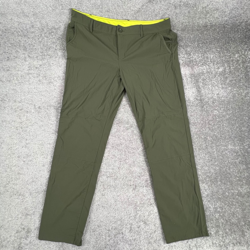Women’s Olive Green Stretch Travel Pants